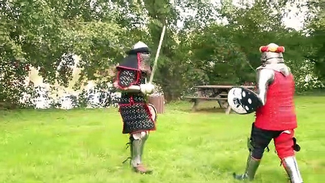 Metz : le béhourd, un sport médiéval en armure