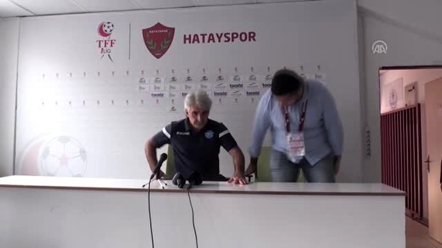 Hatayspor-Adana Demirspor maçının ardından