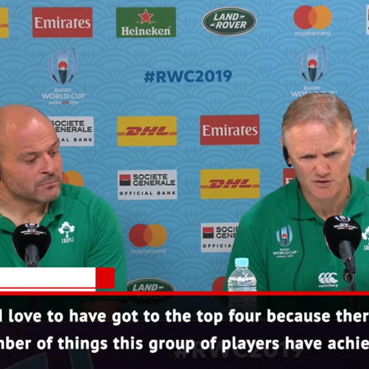 Schmidt disappointed Ireland couldn't end semi-final wait