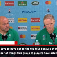 Schmidt disappointed Ireland couldn't end semi-final wait