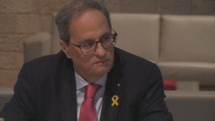 El Gobierno responde a Torra que debe condenar "rotundamente la violencia"