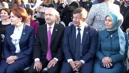 Kılıçdaroğlu ve Akşener, nikah şahidi oldu