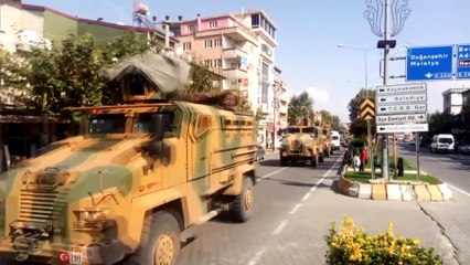 Sınır birliklerine giden askere sevgi gösterisi - ADIYAMAN