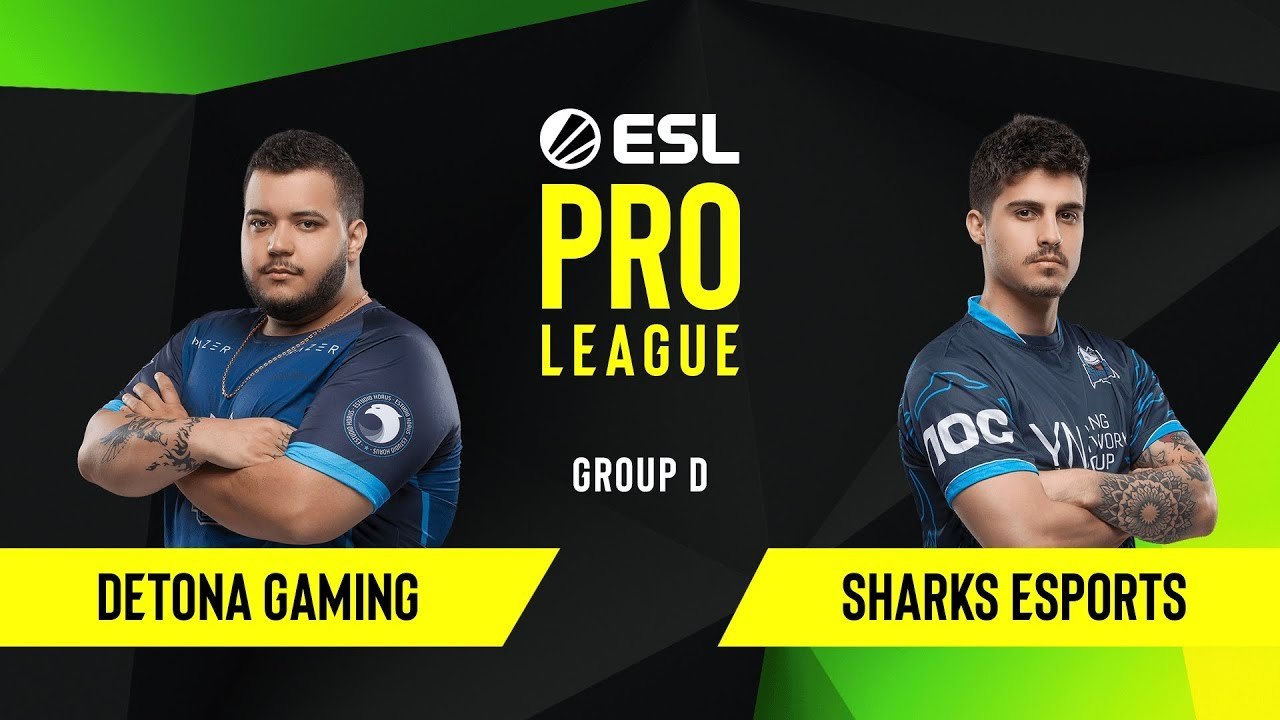 CS-GO - Detona Gaming vs. Sharks Esports [Dust2] Map 2 - Group D - ESL NA Pro League Season 10