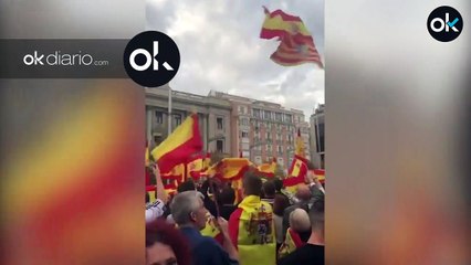 Manifestación de apoyo a la Policía en Zaragoza