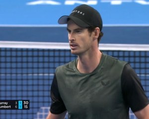 Anvers - Murray passe Humbert à l'expérience