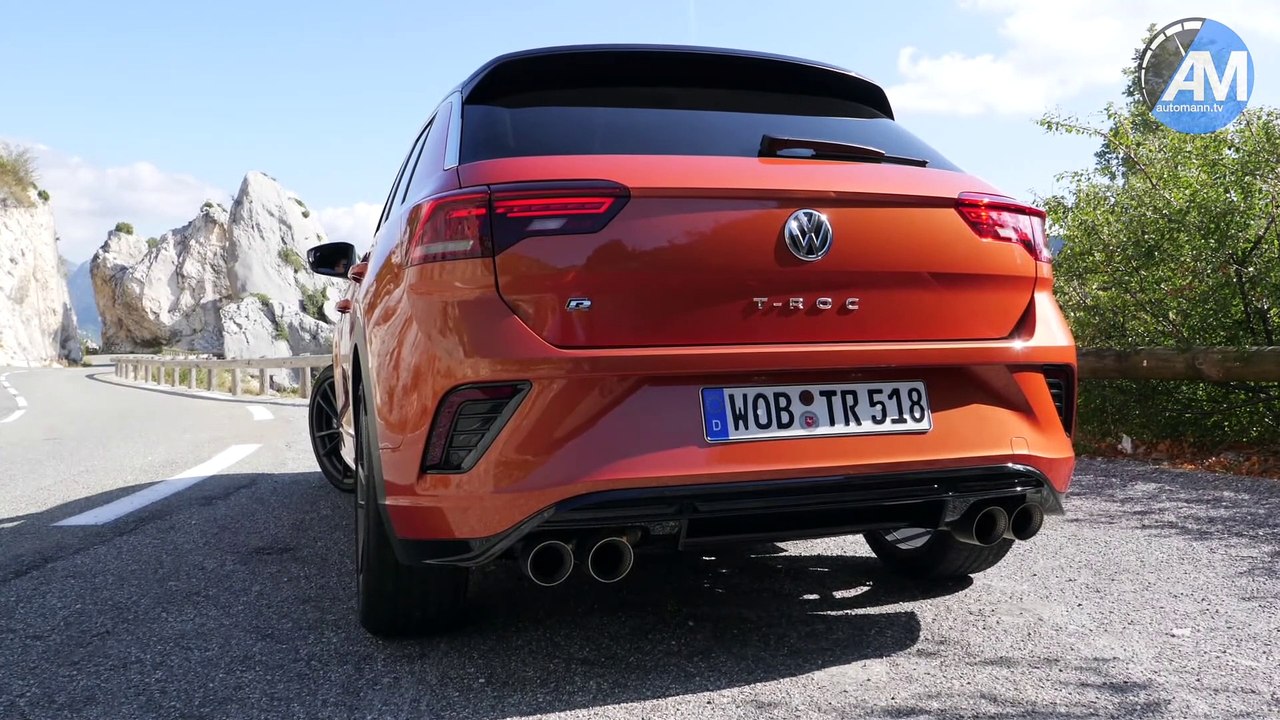 VW T-Roc R (300hp) - pure Akrapovic SOUND - Dailymotion Video
