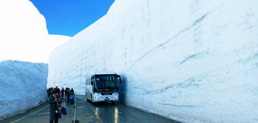 Download Video: Voici la route la plus enneigée du monde, digne de Game of Thrones