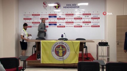 Menemenspor - Büyükşehir Belediye Erzurumspor maçının ardından