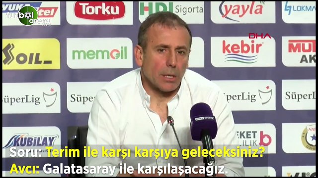 Abdullah Avcı'dan Fatih Terim sorusuna yanıt