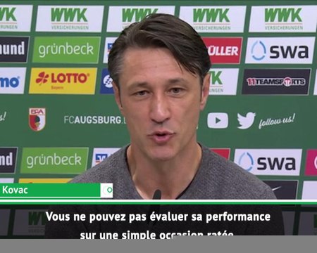 8e j. - Kovač recadre un journaliste trop insistant : Vous voulez juger Müller sur 10 minutes et une action ratée ?