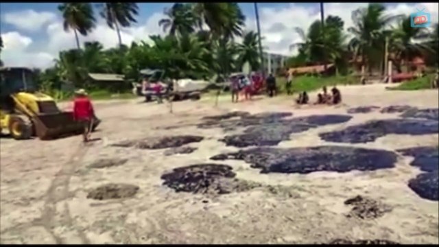 Óleo atinge praias do Nordeste