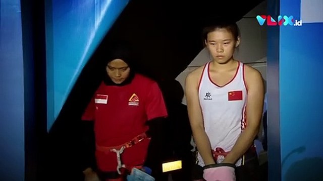 VIDEO: Aries Susanti Pecahkan Rekor Panjat Tebing Dunia!