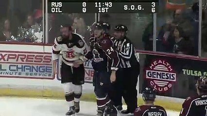 ECHL Rapid City Rush 5 at Tulsa Oilers 0