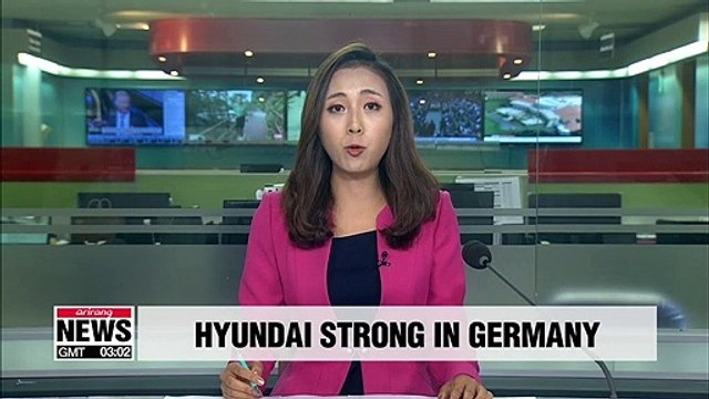 Hyundai Motor's market share in Germany hits new high