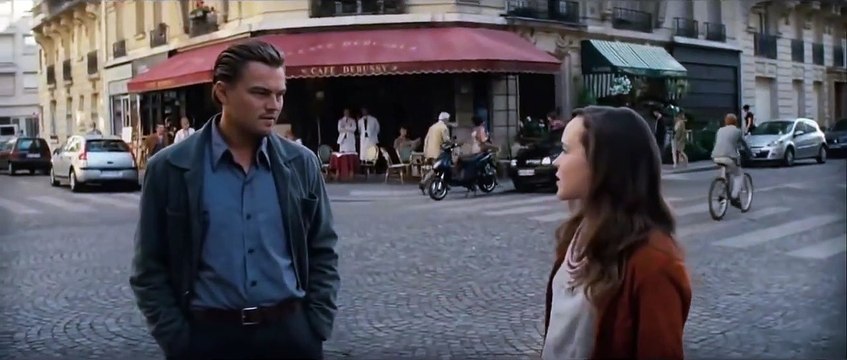 Inception movie (2010) Leonardo DiCaprio, Joseph Gordon-Levitt, Ellen Page