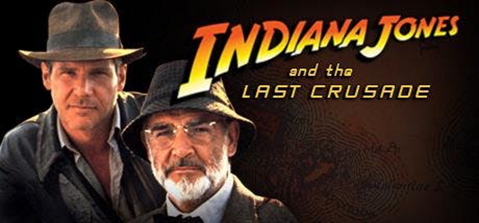 Indiana Jones and the Last Crusade movie (1989)  Harrison Ford, Sean Connery, Denholm Elliott