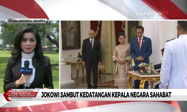 Jelang Pelantikan, Joko Widodo Terima Tamu Negara