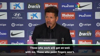 Simeone wants hard workers, not 'finger pointers' after Valencia draw