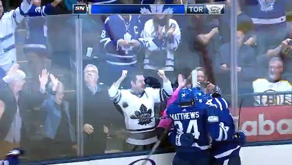 Morgan Rielly delivers OT winner vs. Bruins