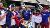 Mondial de rugby - France-Pays de Galles : les supporters français chauffent l’ambiance !