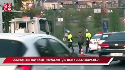 Скачать видео: İstanbul’da bazı yollar ’29 Ekim Cumhuriyet Bayramı’ için kapatıldı