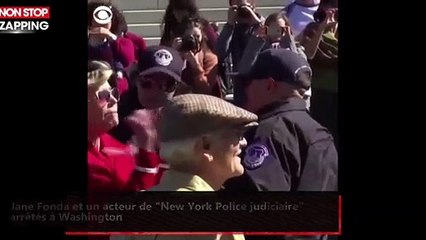 Jane Fonda et un acteur de "New York Police judiciaire" arrêtés à Washington (vidéo)