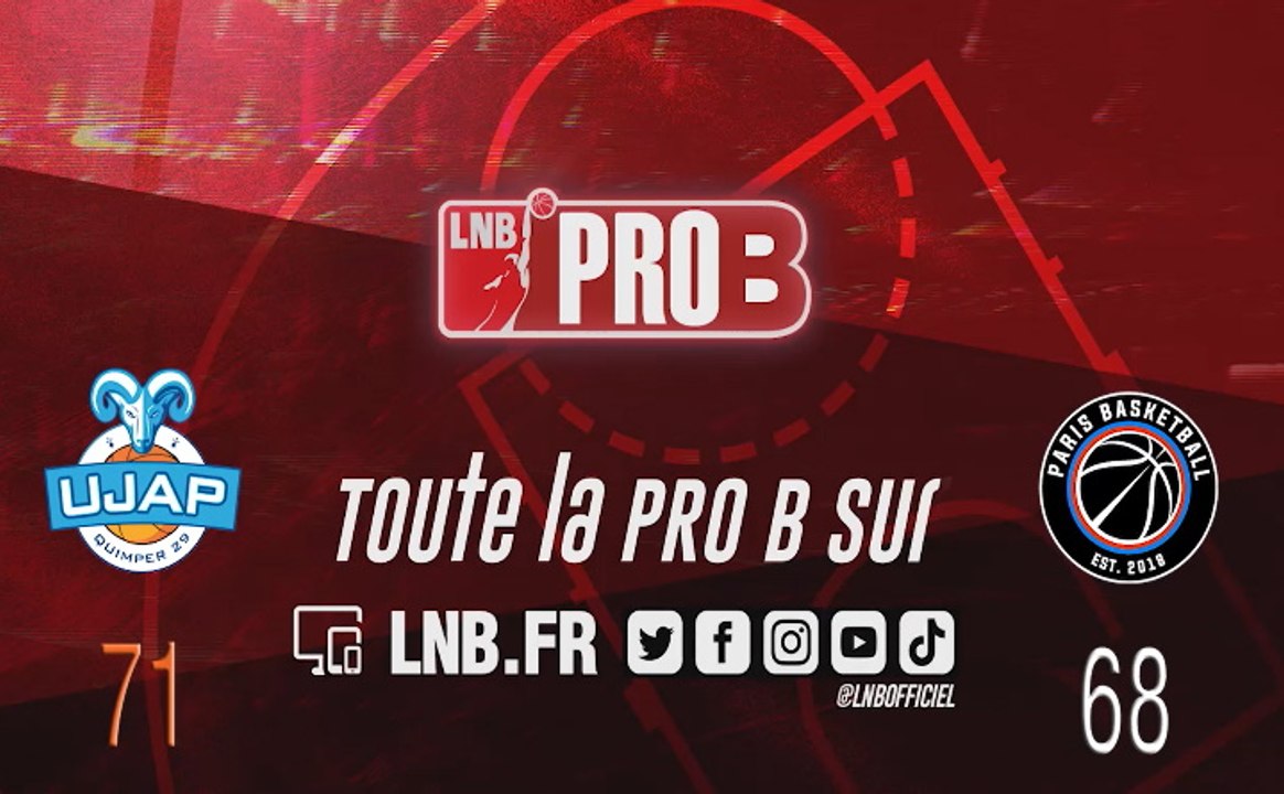 PRO B : Quimper vs Paris (J2)