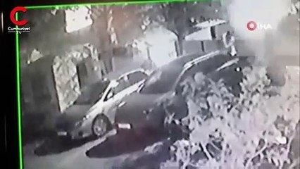 İstanbul'da eski koca dehşeti kamerada