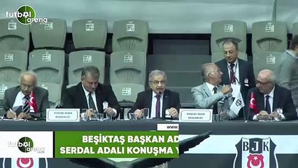 Serdal Adalı konuşma yapmadı