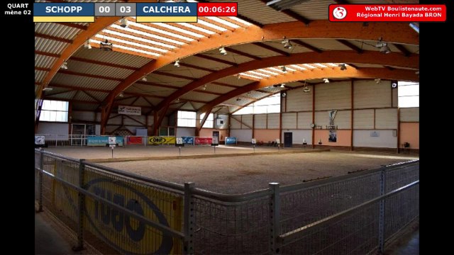 Pétanque Régional Henri Bayada 2019 à Bron : Quart SCHOPP vs CALCHERA