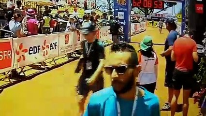 Diagonale des fous 2019 : l'arrivée de Nicolas