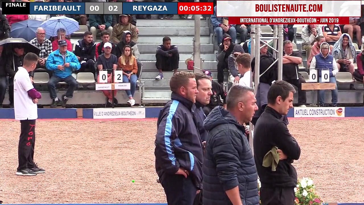 International  à pétanque d'Andrézieux-Bouthéon 2019 : Finale CLODIC vs REYGAZA