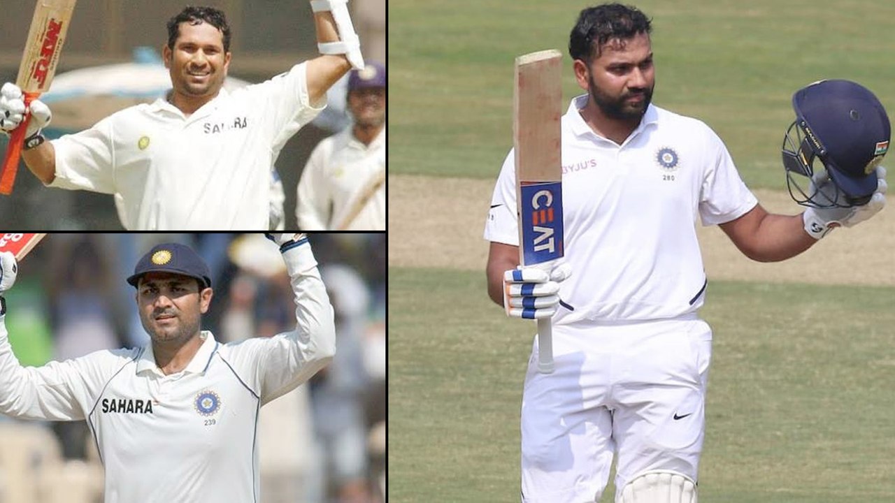 IND vs SA 3rd Test:Rohit Emulates Sachin And Sehwag With Double Century