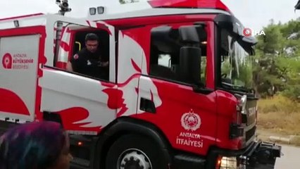 Antalya’da ev yangını korkuttu