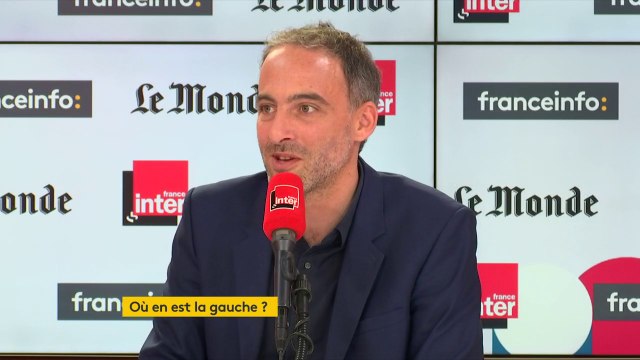 Raphaël Glucksmann plaide pour la construction d'une alternative commune à gauche. Sinon, cela s'appelle un jeu de clown. Chez les nationalistes, ils sont tous derrière Marine le Pen. Nous, on a 50 voix inaudibles