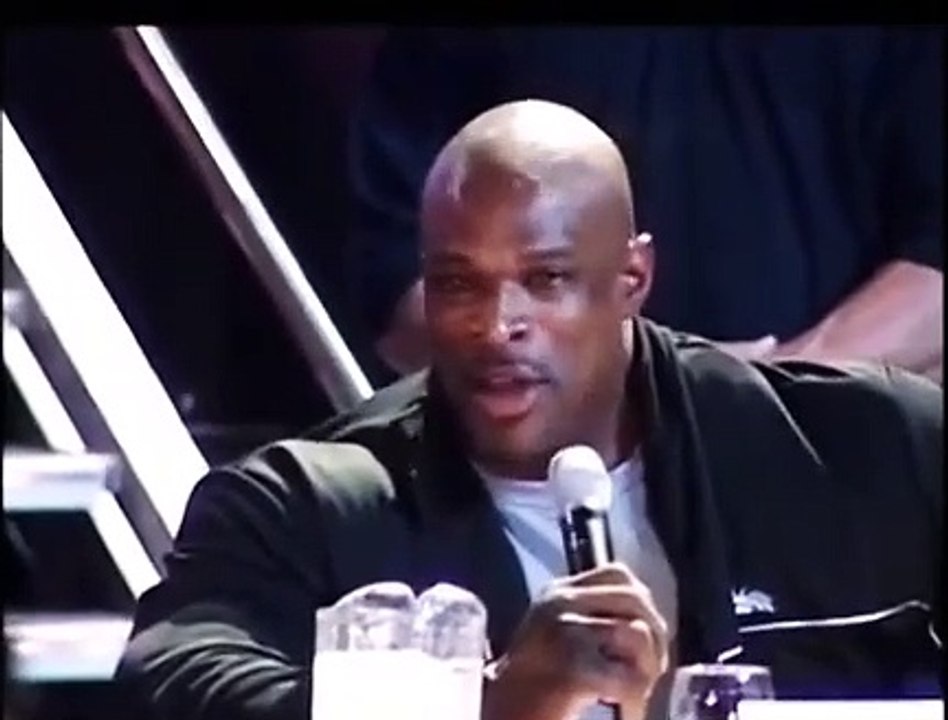 Ronnie coleman  I'm 300 pounds too, what you wanna do....