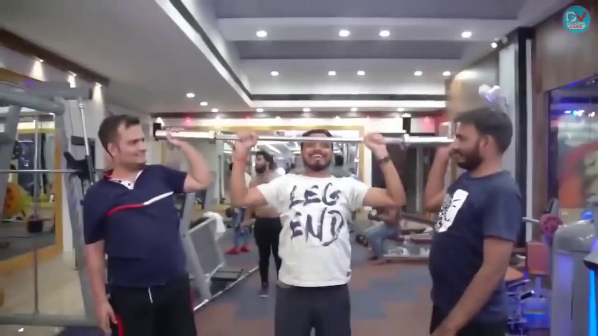 Amit bhadana new comedy video 2019,gym video, Amit badana comedy gym video  - video Dailymotion