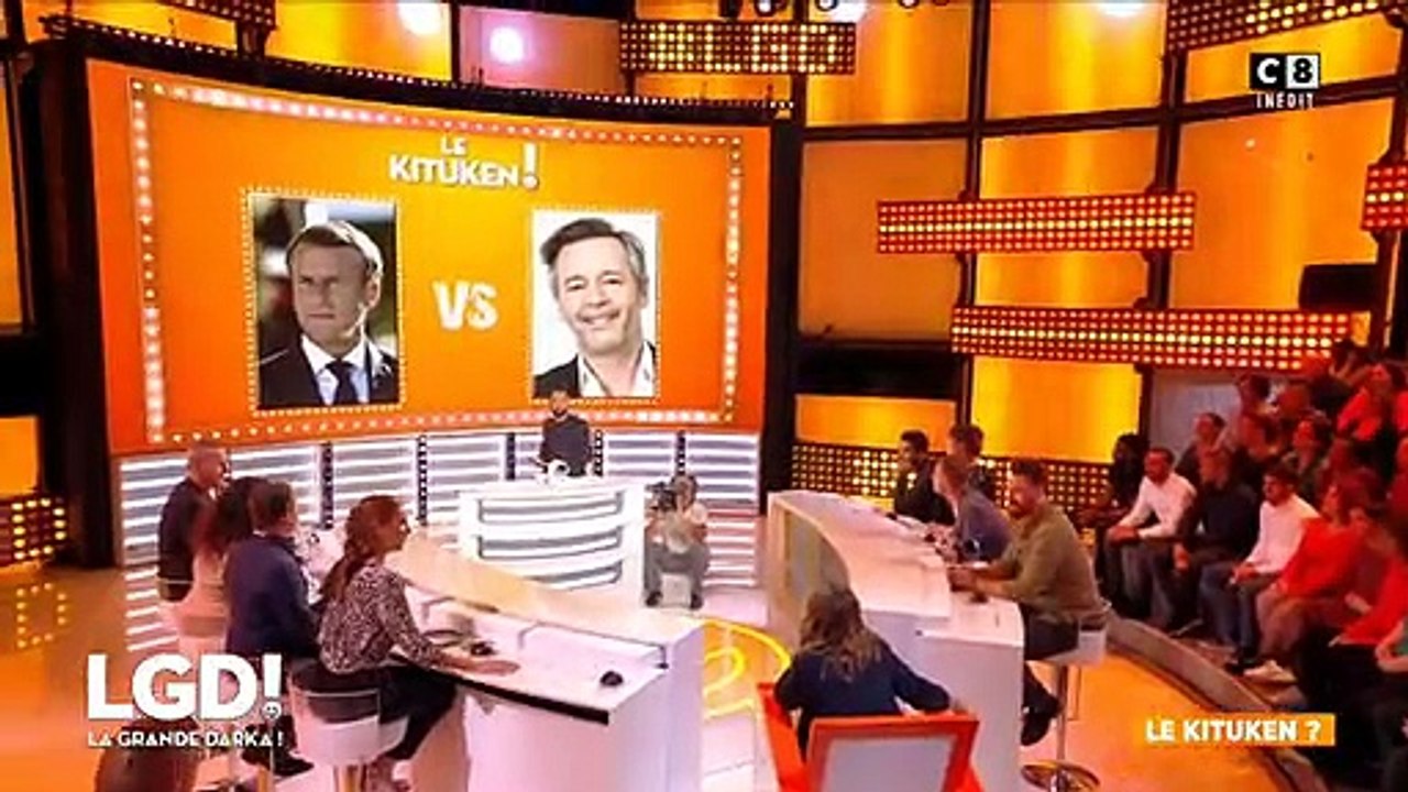 Cyril Hanouna obligé de s'excuser après une blague de Laurent Baffie sur Brigitte et Emmanuel Macron hier sur C8 dans "La Grande Darka"