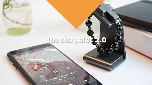Un chapelet connecté pour prier avec une appli