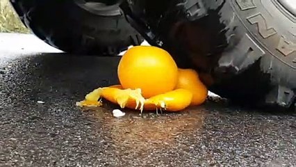 Meeting the ATV's Tires: Orange Crush