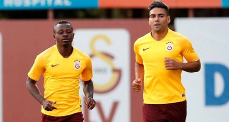 Galatasaray'da Falcao takımdan ayrı çalıştı