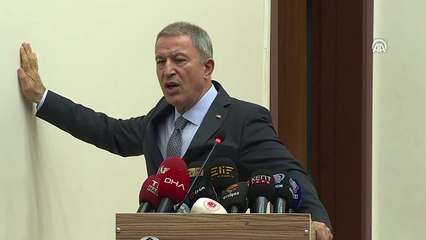Hulusi Akar: Envanterimizde bir gram kimyasal silah yok