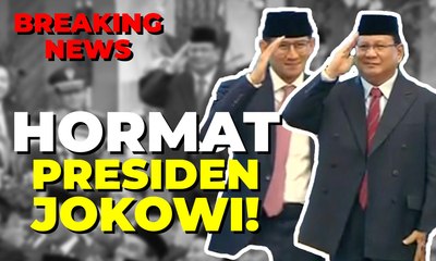 Kompak! Salam Hormat Prabowo-Sandiaga Uno untuk Jokowi