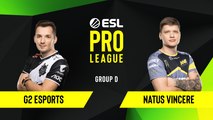 CS-GO - G2 Esports vs. Natus Vincere [Dust2] Map 3 - Group D - ESL EU Pro League Season 10