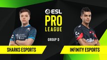 CS-GO - Infinity Esports vs. Sharks Esports [Overpass] Map 2 - Group D - ESL NA Pro League Season 10