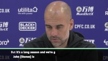 Guardiola gives his verdict on Man City's makeshift defence