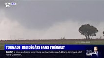 Une tornade traverse l'autoroute A75 dans l'Hérault