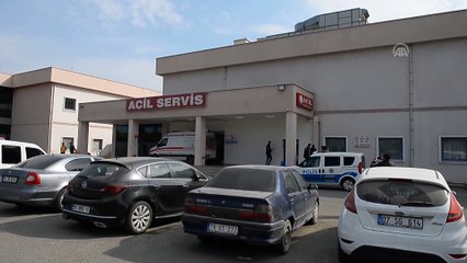 Ağrı'da zırhlı araca roketatarlı saldırı - Hastane önü