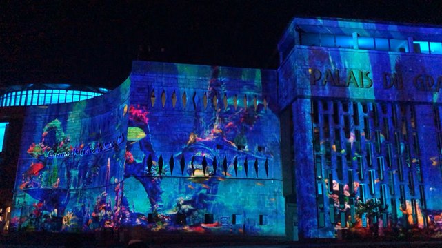 Le Palais du Grand large en habits de lumière, un spectacle époustouflant!